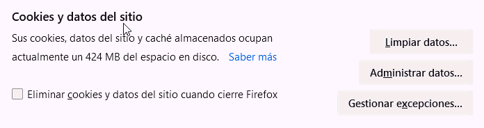 08 administrar datos firefox